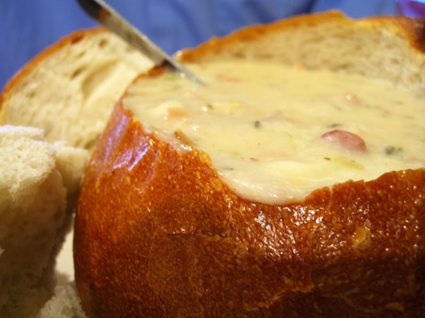 Clam Chowder iš Naujosios Anglijos (JAV)