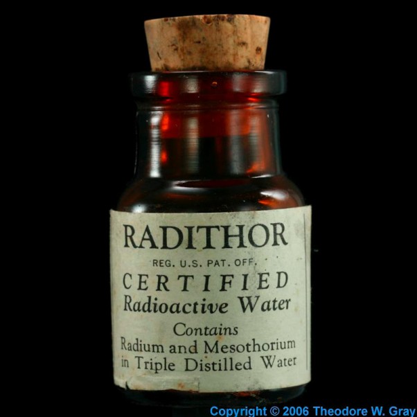 Radithor radioaktyvus vanduo