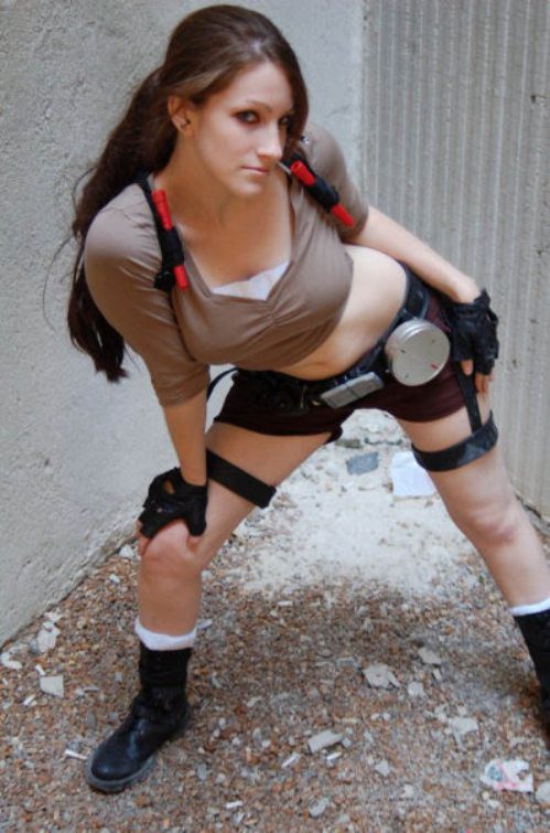 Seksualios merginos Lara Croft Tomb Raider