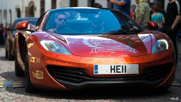 Gumball 3000 Vilnius: McLaren MP4 12C Spider