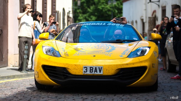 Gumball 3000 Vilnius: McLaren MP4 12C Spider