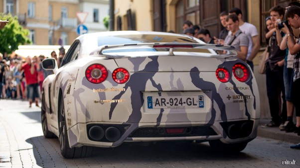 Gumball 3000 Vilnius: Nissan GTR