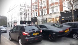 Lamborghini Aventador avarija UK