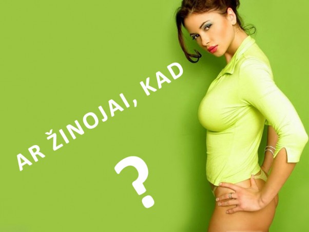 Faktai seksualių merginų fone
